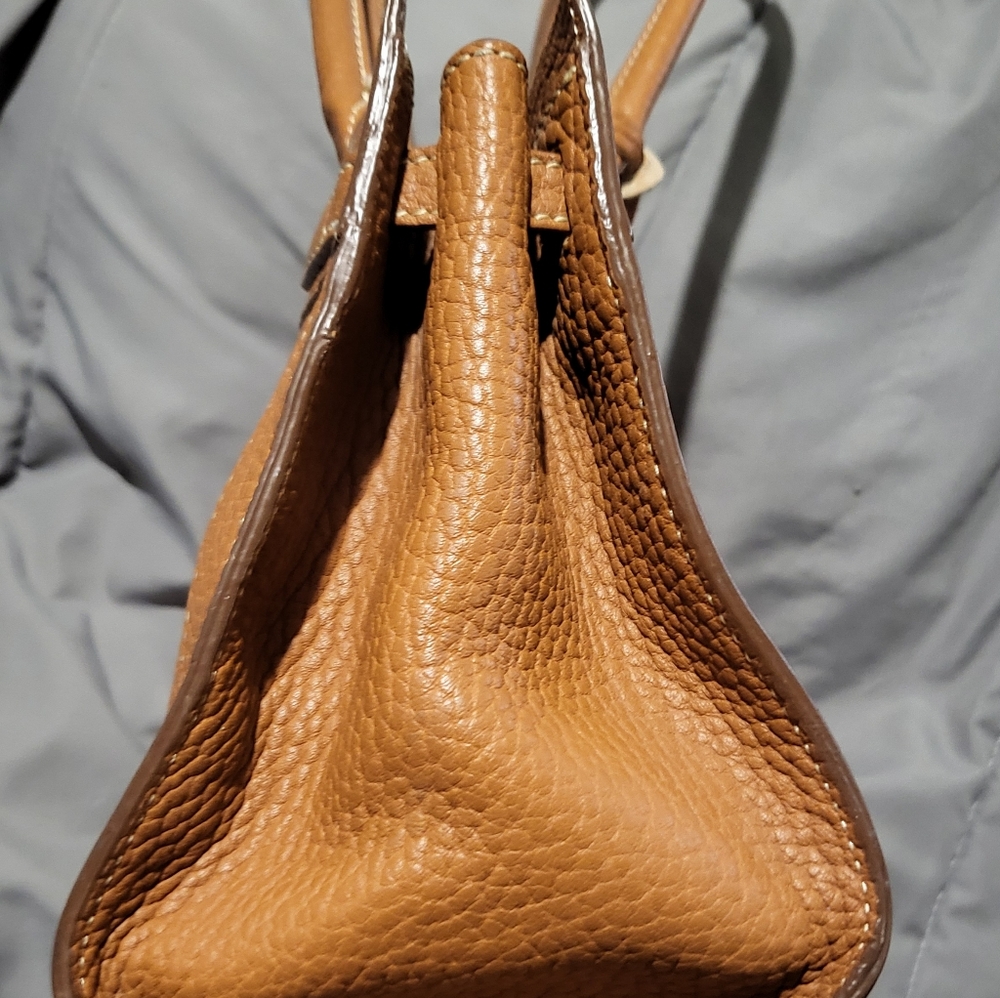 Vintage leather Dooney & Bourke Tote - Picture 5 of 8